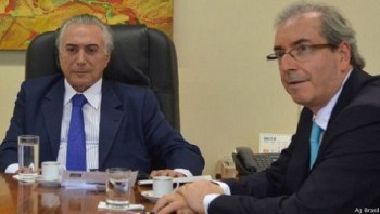 Em mensagem, Cunha menciona pagamento de R$ 5 milhões a Temer