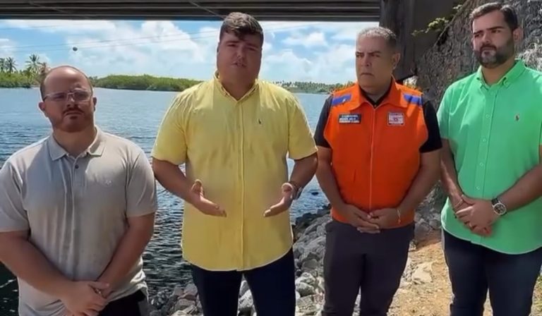 Ponte da Massagueira passará por reparos após vistoria da Defesa Civil