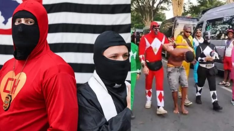 Padre, Power Rangers e mais: confira as fantasias que polícia usa para prender criminosos