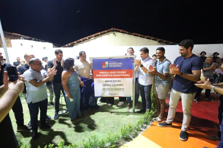 Homenageando morador ilustre, Praça José Cícero dos Santos é inaugurada no bairro dos Cabreiras