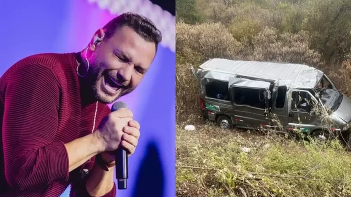 Acidente com cantor Lenno Ferreira banda Desejo de Menina deixa um morto e vários feridos em rodovia de Pernambuco