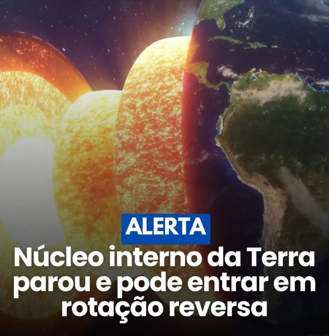Estudo aponta possível mudança na rotação do núcleo interno da Terra