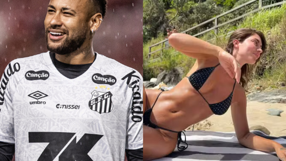 Neymar reage à publicação picante de modelo e se explica após repercussão