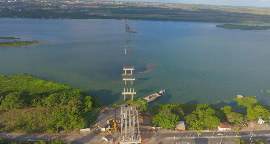 Adeus balsa? Ponte entre Penedo e Neópolis avança e já tem data — veja imagens da obra
