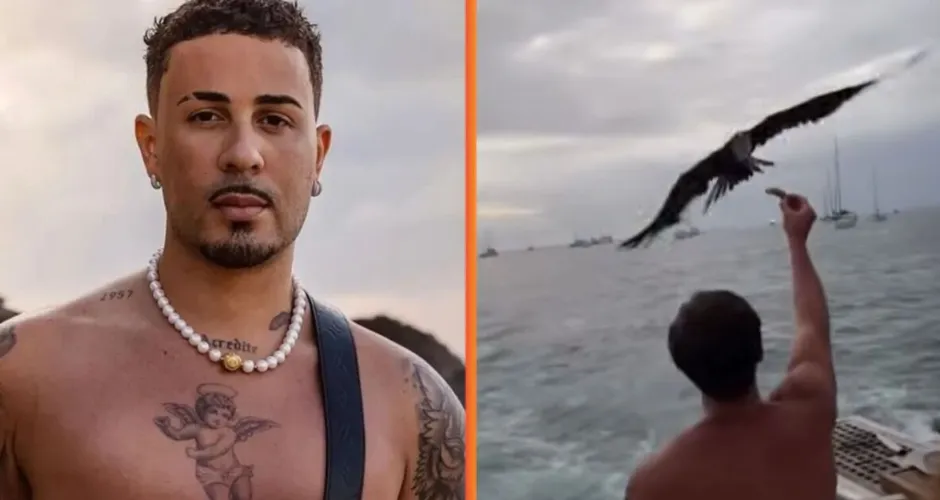 Carlinhos Maia é multado em R$ 1 milhão por vídeo com aves em Fernando de Noronha e chama penalidade de “absurda”
