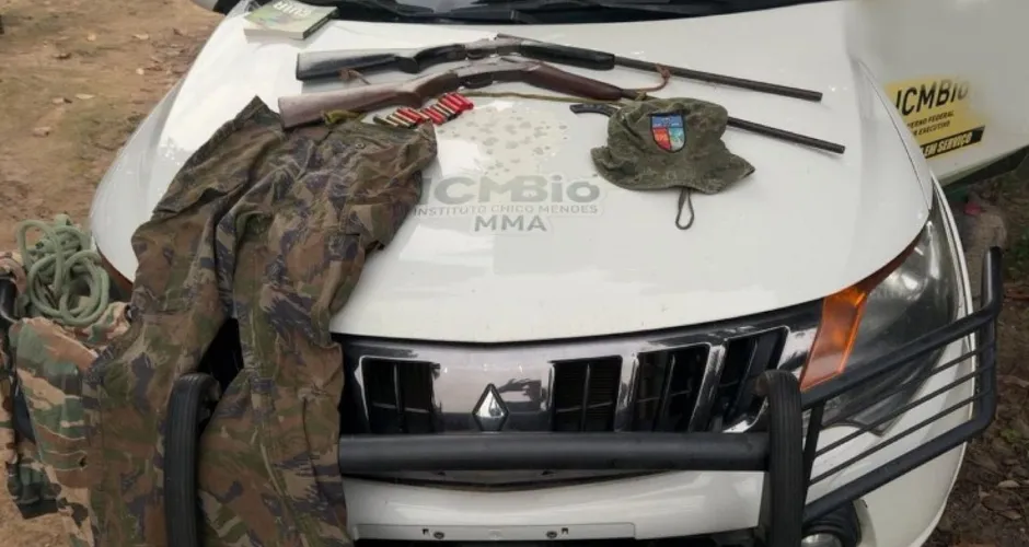 Após troca de tiros, polícia apreende espingarda e munições em Murici