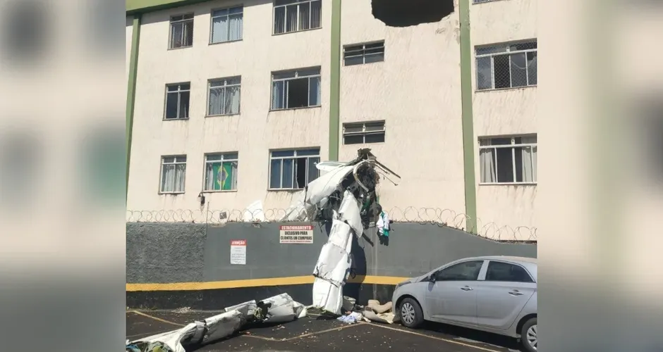 Morre terceira vítima de acidente aéreo em BH; dois estão internados