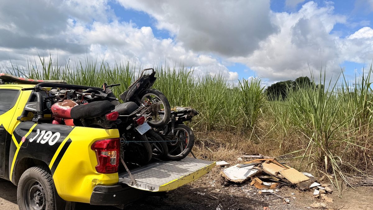 Operações da Polícia Militar recuperam 11 motocicletas roubadas em Rio Largo