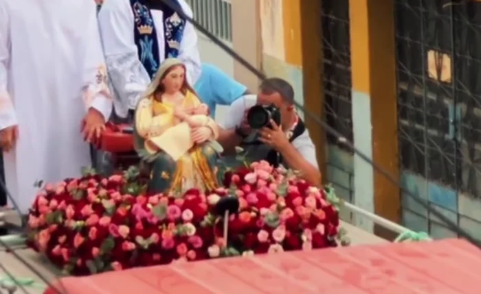 Após quase quatro décadas, imagem sacra retorna e emociona fiéis em Pilar