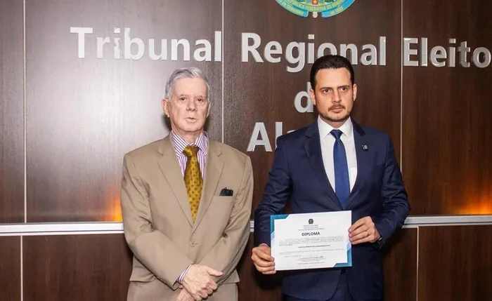 TRE de Alagoas comunica à Câmara diplomação de Nivaldo Albuquerque